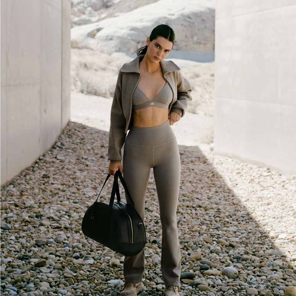 ALO Yoga Kendall Jenner Sweater& Pant Set